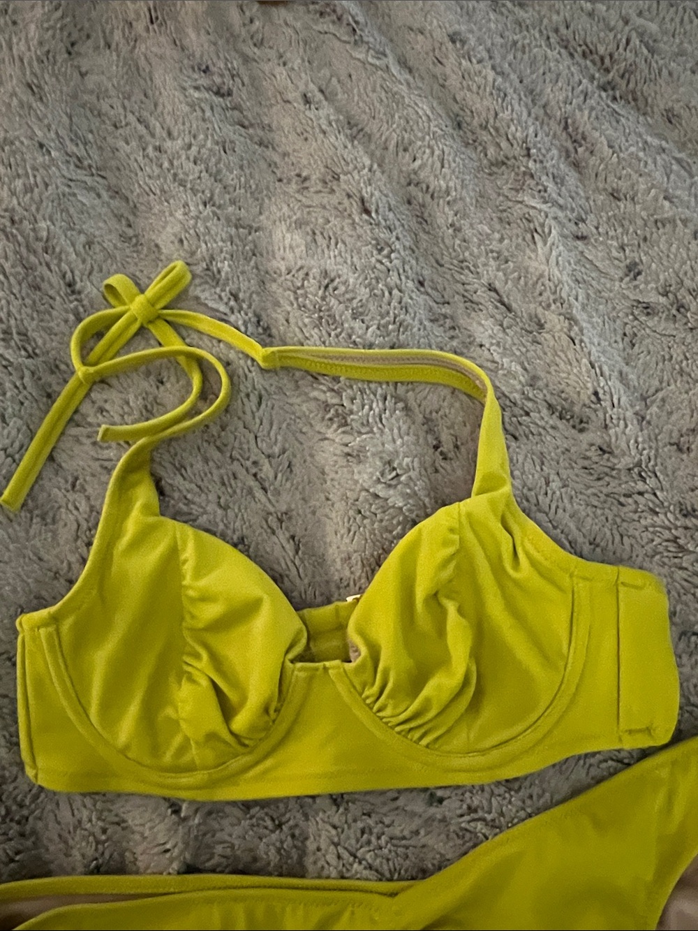 5/$10 item Yellow Halter Bikini Top